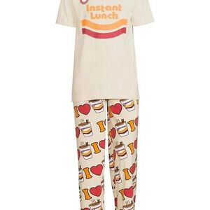 Maruchan Men's Sleepwear Set, 2-Piece, Size 2XL